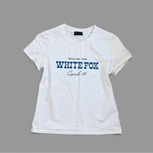 White Fox Capsule 9 Baby Tee